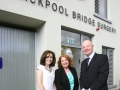 At the opening of the Blackpool Bridge Surgery at Thomas Davis Street were L to R., Dr. Antoinette Morission, Minister Kathleen Lynch T.D and Dr John Sheehan. Picture, Tony O'Connell Photography.